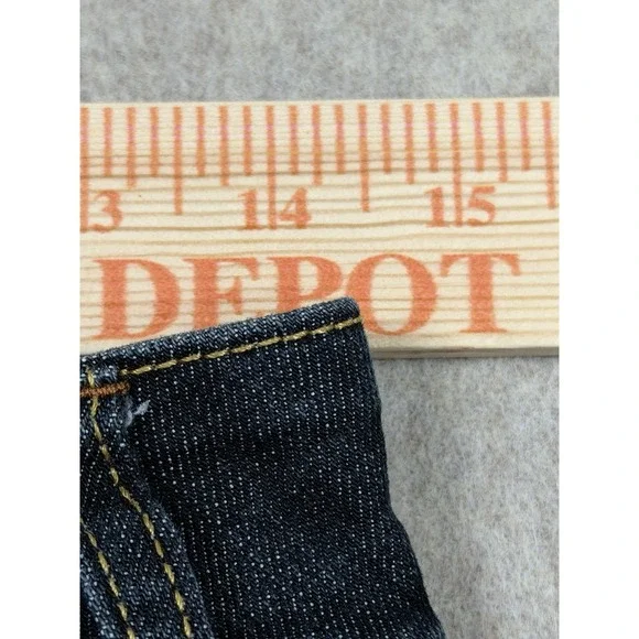 Mix It Women's Dark WashJeans Stretch‎ Mid Rise Size 6 Petite - Picture 6 of 9